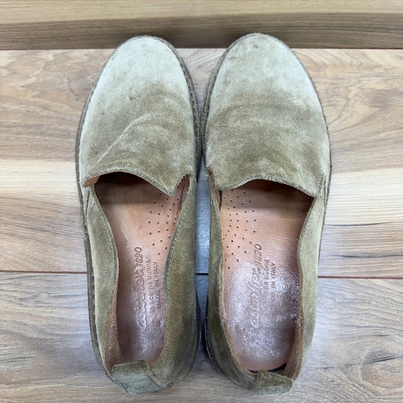 Astorflex Mens Slip On Loafers 40 US 7 Tan Suede Crepe Soles main image 4